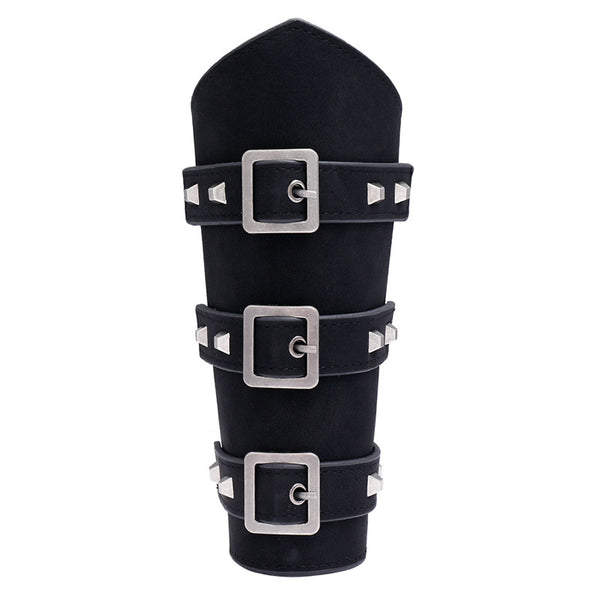Pulsera de Cuero Punk para Motociclistas - Estilo y Personalidad