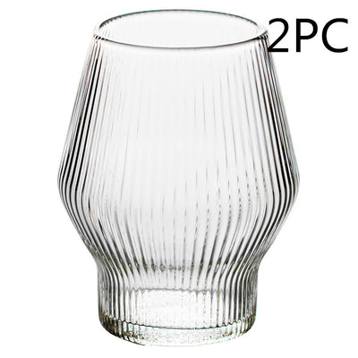 Copa de Whiskey Estilo Japonés con Patrón Vertical - Image 6