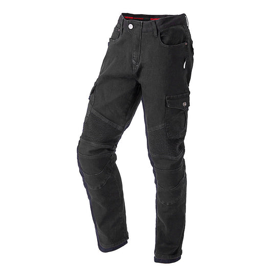 Pantalón Vaquero de Protección para Motociclista con Cinturón de Carreras Camuflaje - Image 11