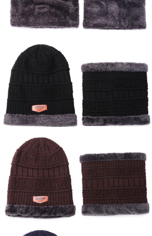 Conjunto Gorro y Bufanda Térmica para Hombre - Protección Invierno Fleece Acolchado - Image 7