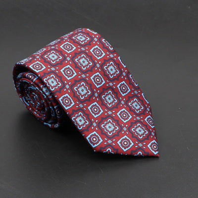 Corbata de Seda Bohemia Suave para Hombre 75mm - Image 16
