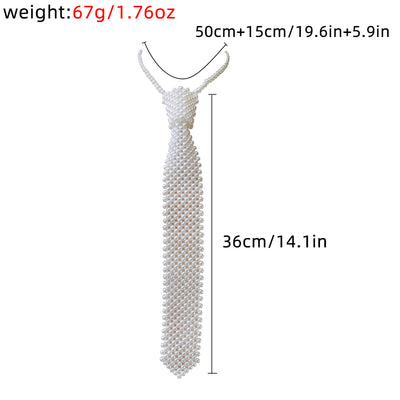 Cadena de Cuerpo Pearl Calada - Diseño Retro Artesanal - Image 8