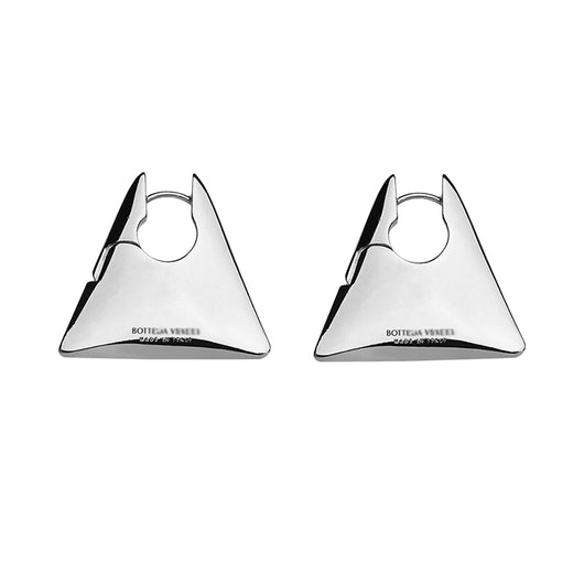Aretes Triangulares Dorados Retro - Diseño Industrial Audaz - Image 5