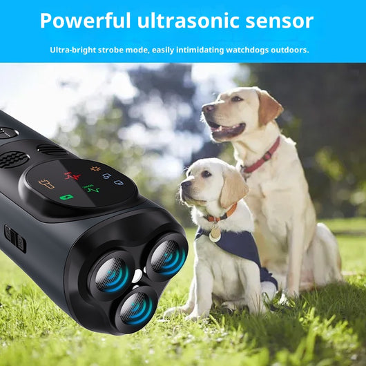 Repelente Ultrasónico Portátil para Perros con Luz LED - Entrenador Anti-Ladridos - Image 3