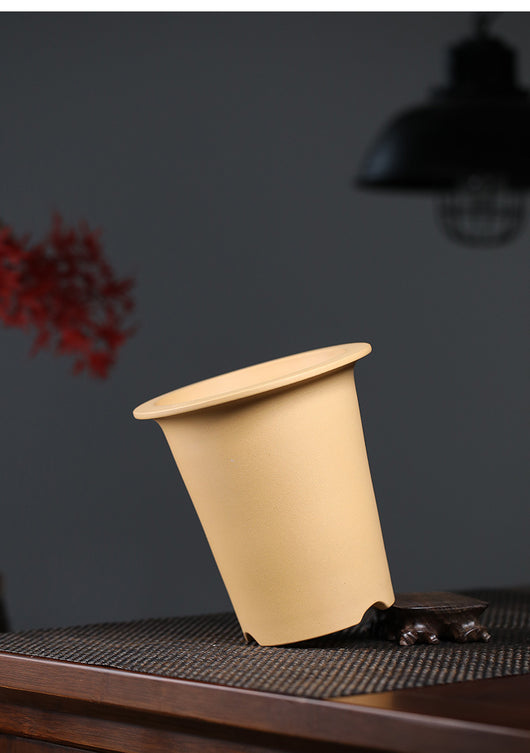 Maceta Decorativa de Arena Púrpura para Plantas de Escritorio - Image 9