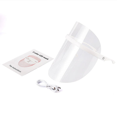 Máscara LED Recargable de Fototerapia para Rejuvenecimiento Facial - Image 6