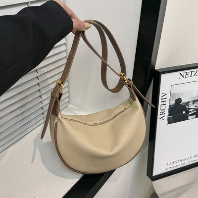 Bolso Mensajero de Cuero Suave Capacidad Grande para Llevar Bajo el Brazo - Image 7