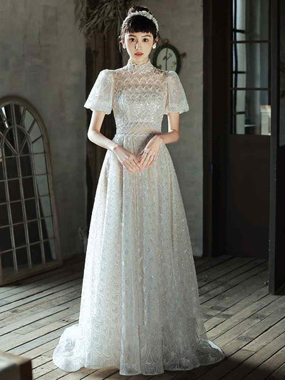 Vestido Vintage Elegante para Novia y Compromisos - Image 5