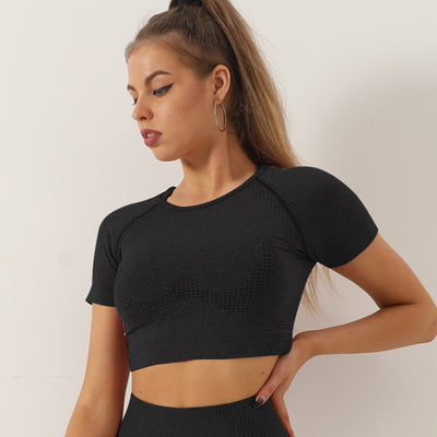 Top Deportivo Sin Costuras para Yoga - Tela Transpirable Mujer - Image 17