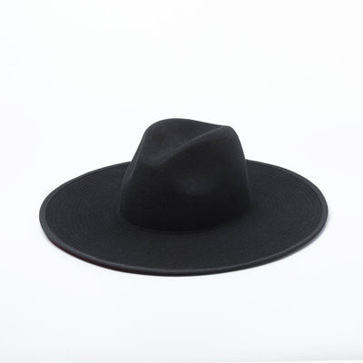 Gorro de Lana Bicolor con Ala Ancha y Doble Capa - Image 4