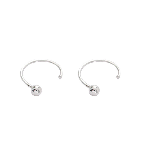 Aretes de Plata 999 Estilo Minimalista - Pendientes Elegantes para Mujer - Image 5
