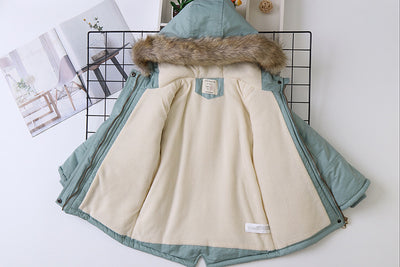 Chaqueta Acolchada Térmica para Niños - Algodón Grueso con Forro Polar - Image 63