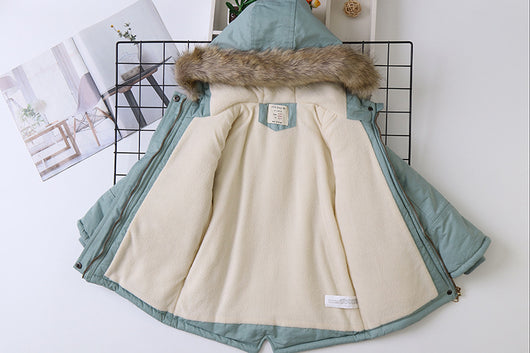 Chaqueta Acolchada Térmica para Niños - Algodón Grueso con Forro Polar - Image 63
