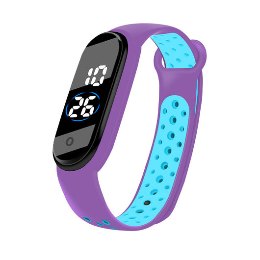 Reloj Deportivo Bicolor Resistente al Agua para Estudiantes - Image 13