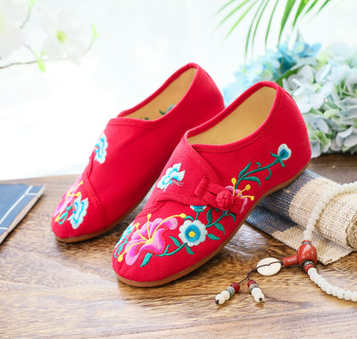 Zapatillas Deportivas Mujer Primavera Otoño con Bordado Floral Petunia - Image 4
