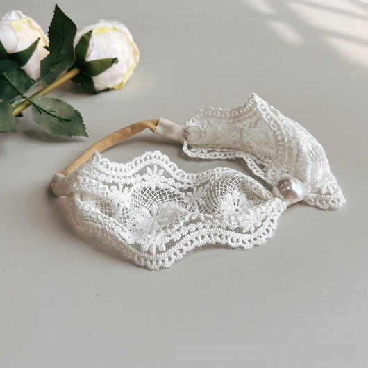 Diadema Elástica de Encaje para Niñas - Image 7