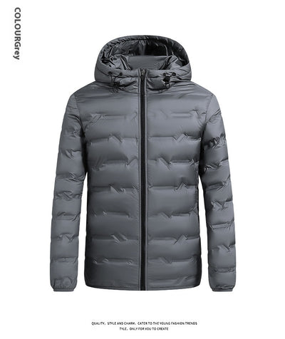 Chaqueta Acolchada de Plumón para Parejas - Abrigo Térmico y Cálido - Image 22