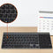 Teclado Inalámbrico Bluetooth Mini 2 con Touchpad y Ratón Integrado