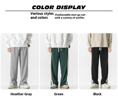 Pantalones Casuales Hombre Rayas Finas - Image 10