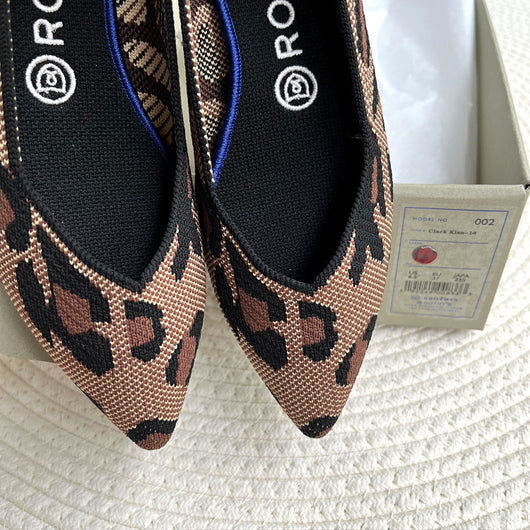 Zapatos de Tacón Punta Fina Tejidos Livianos para Mujer - Image 38