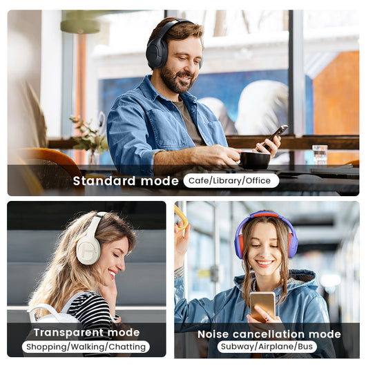 Audífonos Bluetooth con Cancelación de Ruido y Batería Extendida - Image 8