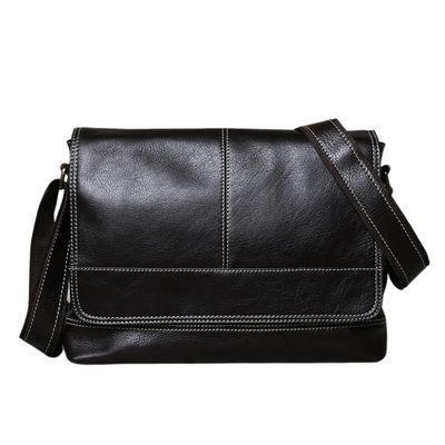 Bolsa de Cuero Horizontal Retro para Hombre - Estilo A4 - Image 6