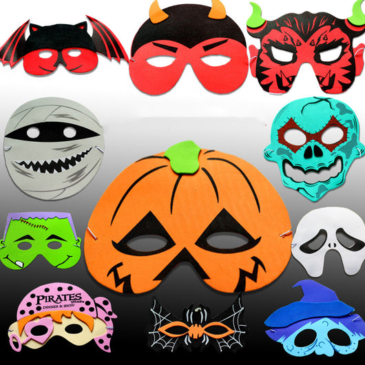 Máscaras de Animales de Espuma EVA para Niños - Accesorios de Danza y Halloween