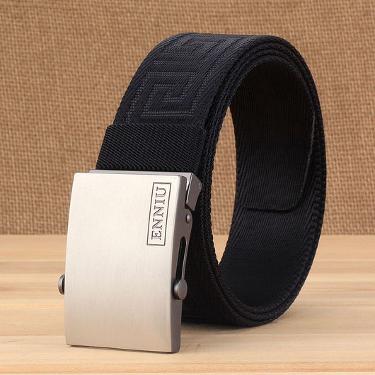 Cinturón de Lona para Hombre con Hebilla Suave - Image 37