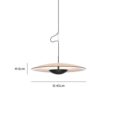 Lámpara Colgante UFO Nórdica Diseño Moderno para Sala de Estar - Image 8