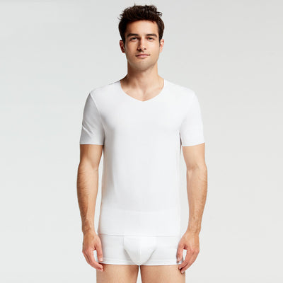 Conjunto Modal Dos Piezas Cuello V Manga Corta Primavera Verano - Image 2