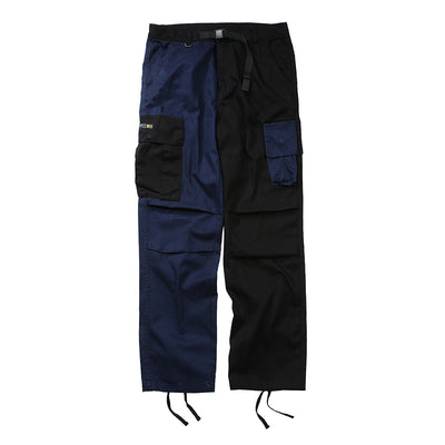 Pantalones Cargo con Bolsillos Grandes y Contraste de Colores - Image 6