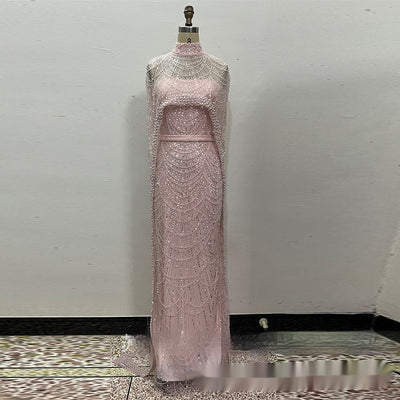 Vestido de Fiesta con Bordado de Perlas - Image 8