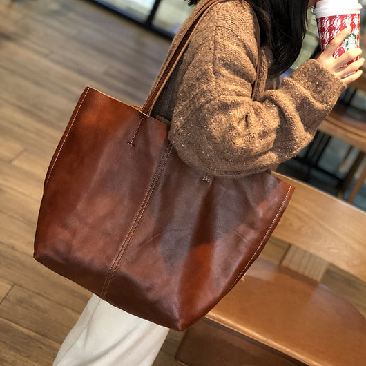Bolso Retro Grande para Mujer - Bandolera Clásica de Hombro - Image 6