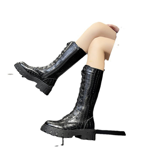 Botas de Caña Alta Impermeables Otoño-Invierno con Suela Antideslizante - Image 6