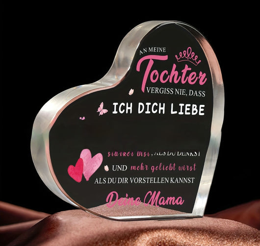 Adornos Decorativos de Acrílico Transparente en Forma de Corazón - Image 24