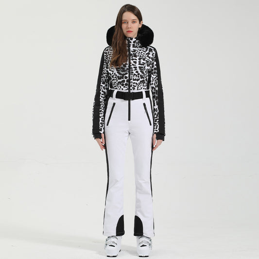 Traje de Esquí Térmico Impermeable de Doble Capa Premium