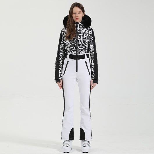 Traje de Esquí Térmico Impermeable de Doble Capa Premium