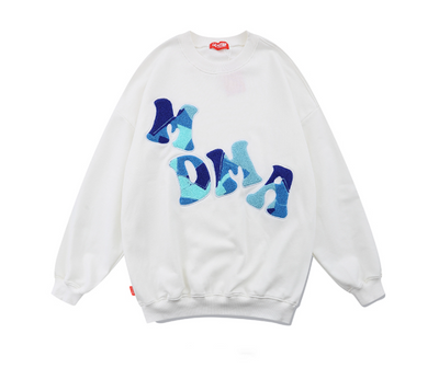 Sudadera Holgada Parejas Hip-Hop con Estampado de Letras - Image 6