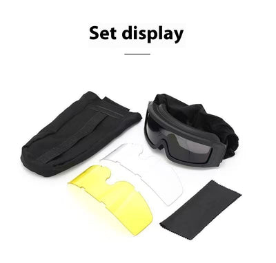 Gafas Tácticas Deportivas con Protección UV y Tecnología Antivaho - Image 22