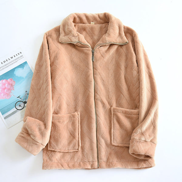 Sudadera Gruesa Forrada en Fleece para Uso Exterior