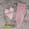 3 Piece Set Rosa