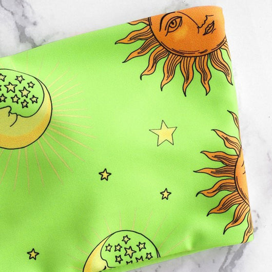 Bikini Deportivo con Cortes Laterales y Estampado de Estrellas - Image 7