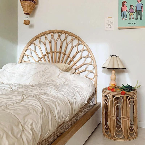 Respaldo de Ratán Natural - Biombo Decorativo para Espacios