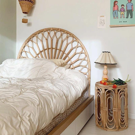 Respaldo de Ratán Natural - Biombo Decorativo para Espacios