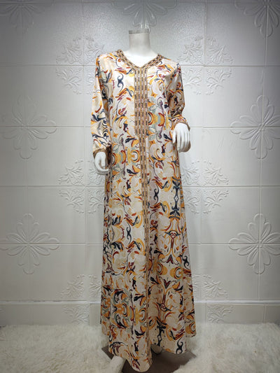 Abaya Árabe Elegante para Mujer Musulmana - Image 5