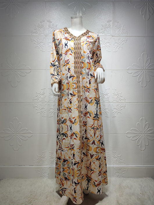 Abaya Árabe Elegante para Mujer Musulmana - Image 5