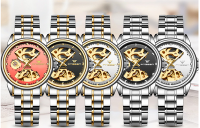 Reloj Mecánico Automático de Cristal Hueco - Image 13