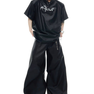 Playera de Manga Corta con Costuras Deconstruidas y Textura Nivelada - Image 12