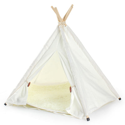 Carpa Desmontable para Mascotas con Tela de Algodón Lavable - Image 2
