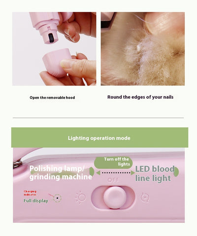 Cortauñas para Mascotas 2 en 1 con Luz LED - Tijeras de Precisión para Perros y Gatos - Image 39